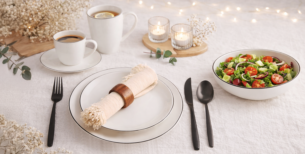 DECORA - NADČASOVÝ PORCELÁN PRO STYLOVÉ STOLOVÁNÍ