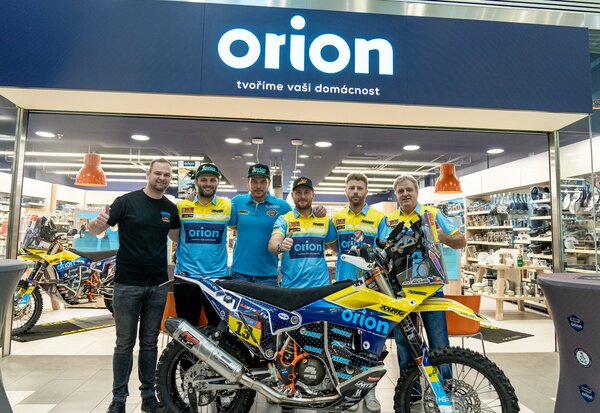 BORCI Z ORION MRG TÝMU NA DAKARU