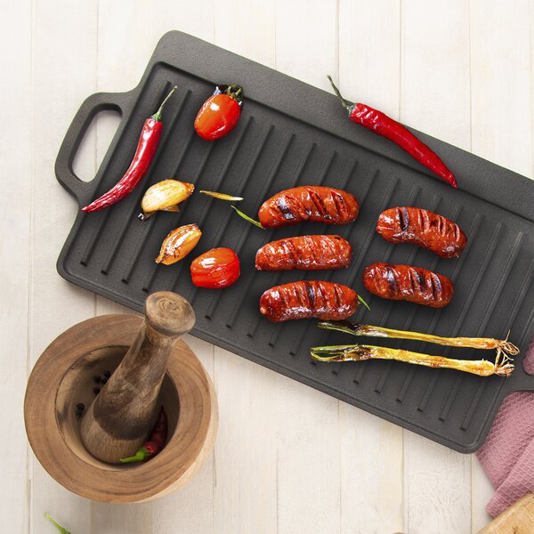 Grilovací deska LITINA 45,5x23 cm