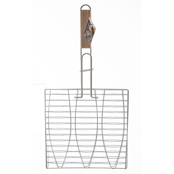 Grilovací mřížka na ryby 28x29 cm
