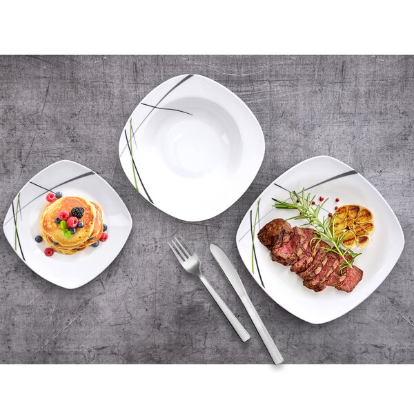 Jídelní sada Green 18 dílů