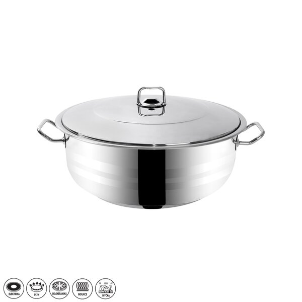 Kastrol GASTRO s poklicí 12 l