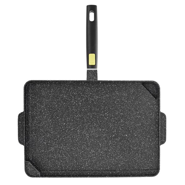 Pánev GRANDE na grilování, prkénko, odním. rukojeť