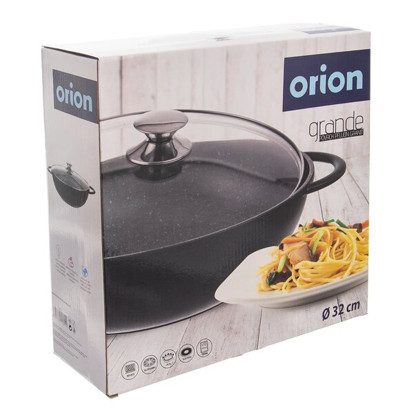 Pánev GRANDE Wok s poklicí pr. 32 cm