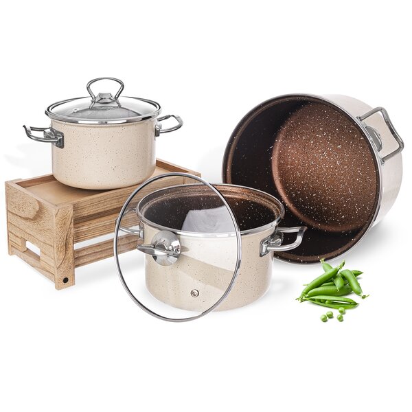 Kastrol GRANDE COPPER s poklicí 4,5 l