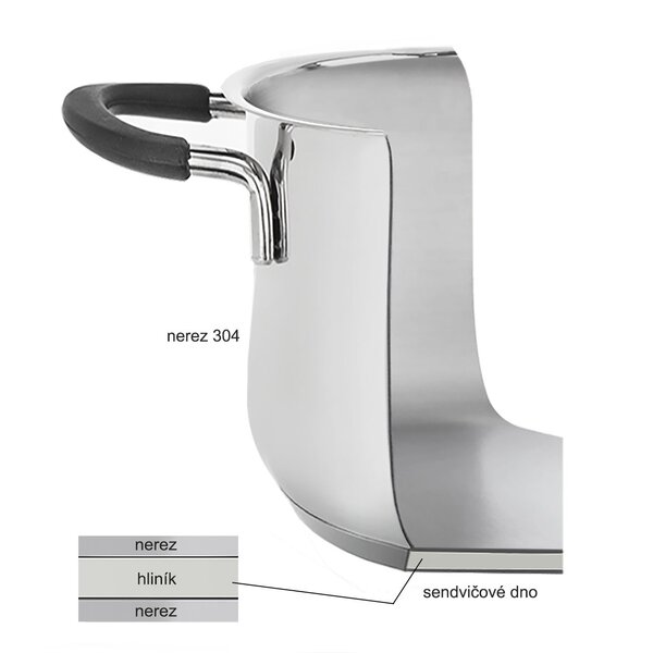 Kastrol DALIE s poklicí 2,6 l