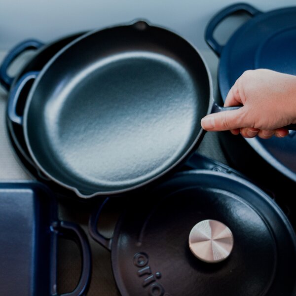 Pánev LITINA SMALT pr. 24 cm