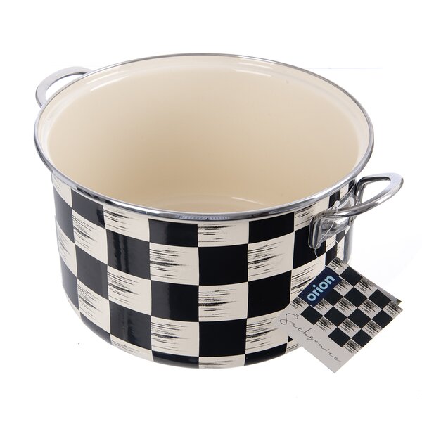 Hrnec ŠACHOVNICE Lem 6,5 l