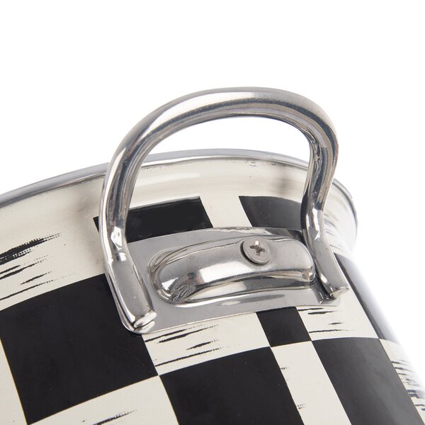 Kastrol ŠACHOVNICE Lem 5 l 