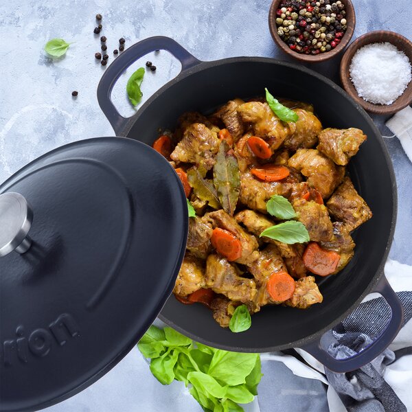 Hrnec s poklicí LITINA SMALT 5,2 l