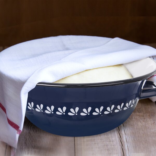 Zadělávací mísa MODROBÍLÁ pr. 26 cm