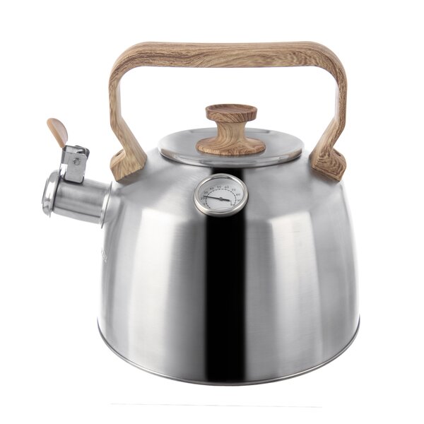 Čajník s píšťalou a teploměrem 3,2 l