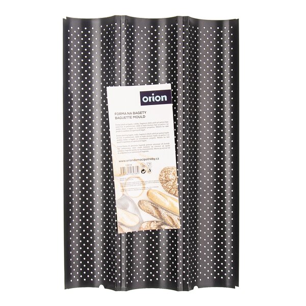 Forma na pečení bagety 38x24,5 cm