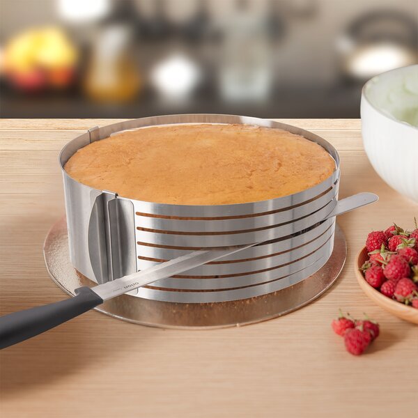 Prokrajovací forma posuvná na dort pr. 24/30x cm