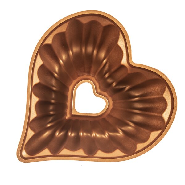 Forma na pečení Marissa bábovka srdce 28,5x26,5 cm