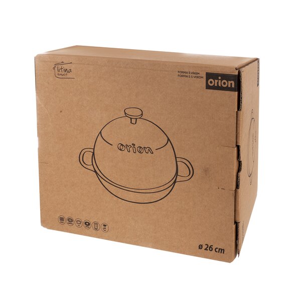 Forma LITINA SMALT s poklopem pr. 26 cm