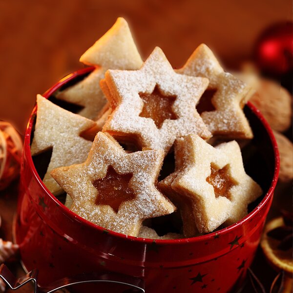 Vykrajovačka hvězda sada 2 ks