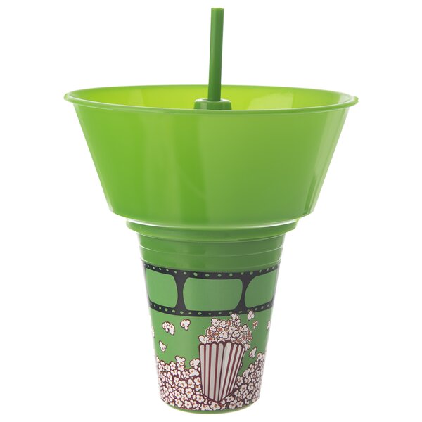 Pohár s miskou a brčkem 0,55 l