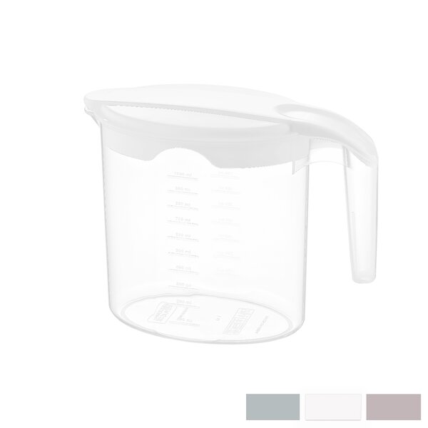 Džbán s odměrkou a víčkem 1 l