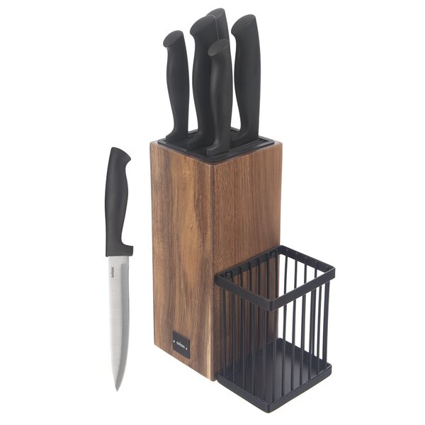 Stojan na nože s 5 ks nožů
