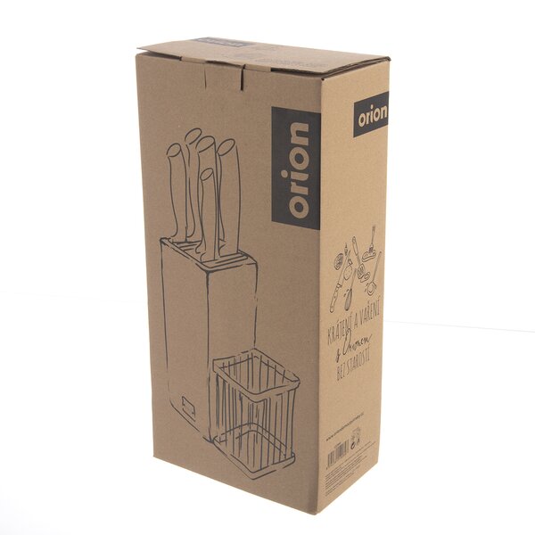 Stojan na nože s 5 ks nožů