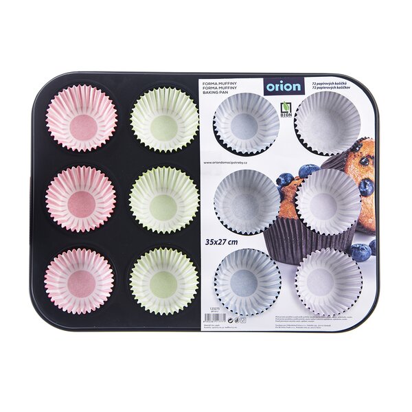 Forma na pečení muffiny s košíčky