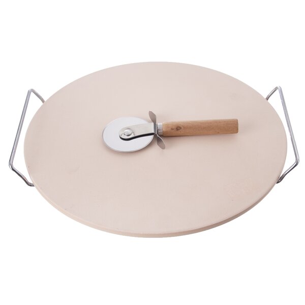 Kámen na pečení s kráječem pr. 33 cm