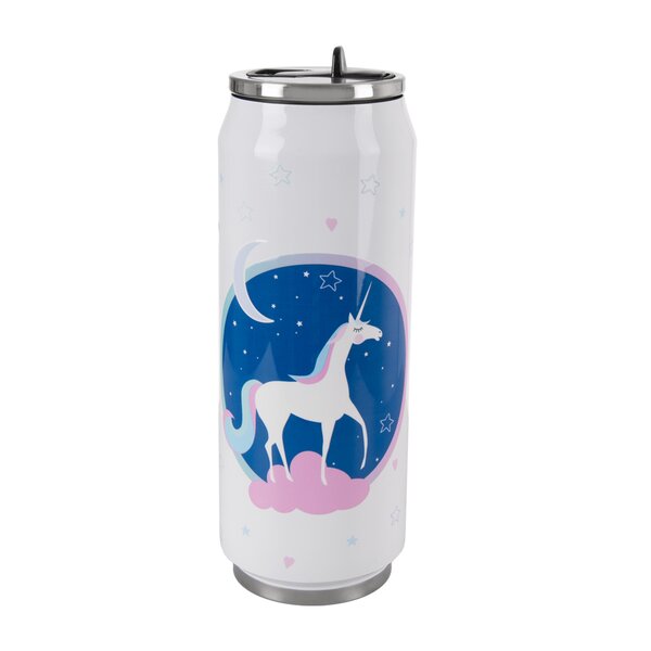 Termoska plechovka 0,5 l jednorožec