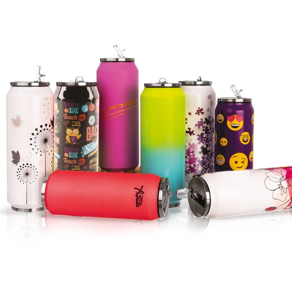 Termoska plechovka smile 0,5 l