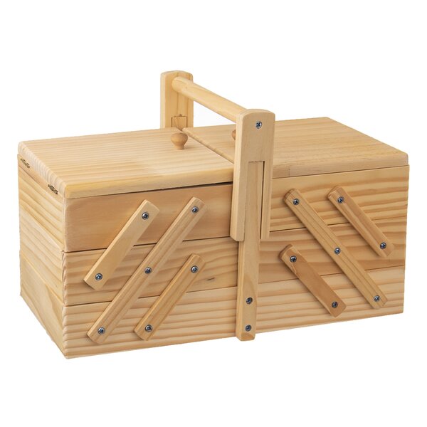 Kazeta na šití rozkládací 30x18x19 cm