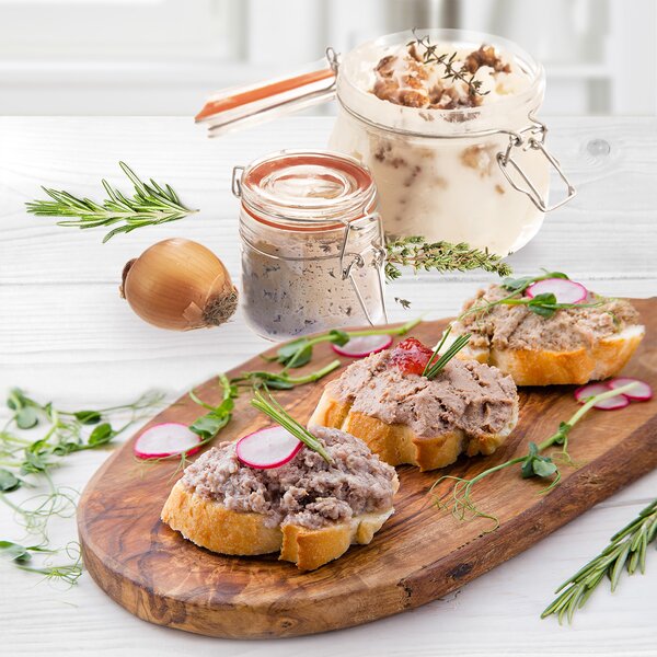 Dóza s klipovým uzávěrem Bela 0,5 l srdce