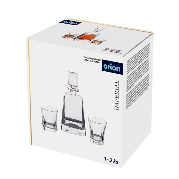 Karafa na whisky Imperial robust 0,78 l+2 sklenice, sada