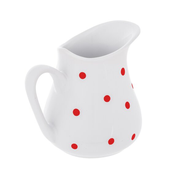 Džbán červený puntík 0,53 l