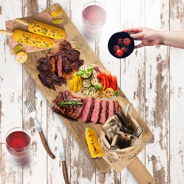 Krájecí a servírovací prkénko 100x29 cm