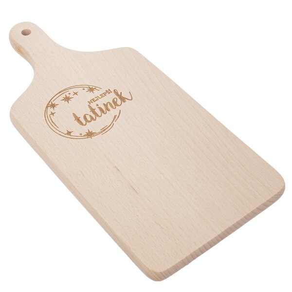 Krájecí prkénko NEJLEPŠÍ TATÍNEK 30x14 cm