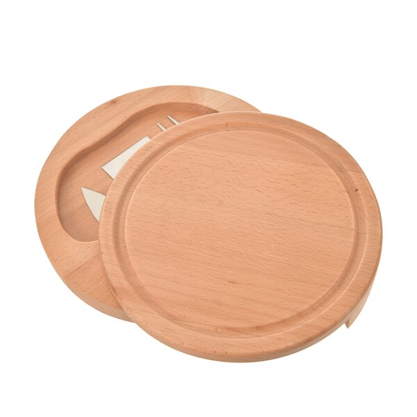 Krájecí prkénko s kráječi na sýr pr. 21,5 cm