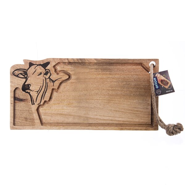 Krájecí prkénko MANGO kráva 45x22 cm