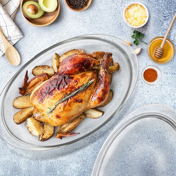 Pekáč s poklopem 33x20 cm