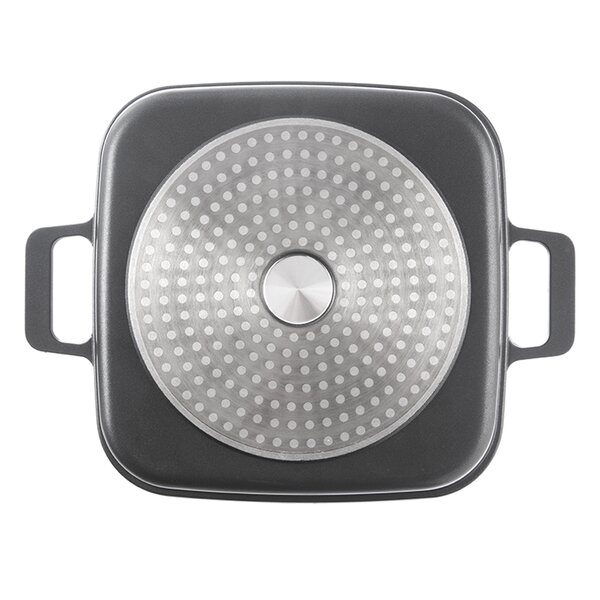 Pekáč GRANDE s víkem 32,5x24,5x16,5 cm oboustranný + frit. košík