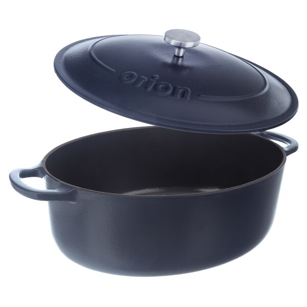 Pekáč s poklopem LITINA SMALT 42x27 cm