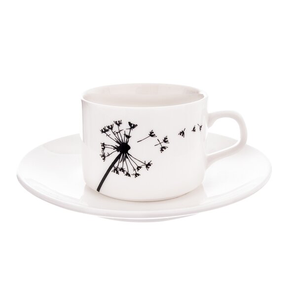 Hrnek s podšálkem Freedom 0,18 l 2 ks