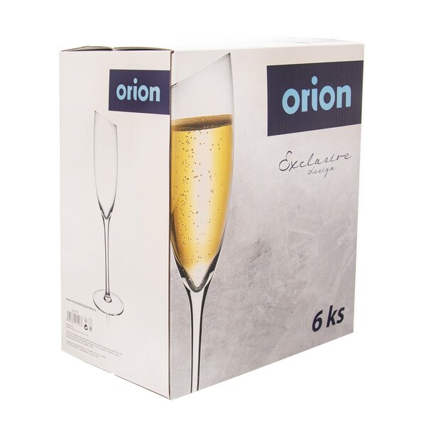 Sklenice na sekt Exclusive 0,18 l 6 ks