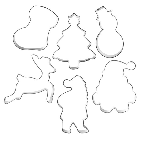 Vykrajovačka DOMKY Vánoce 6 ks