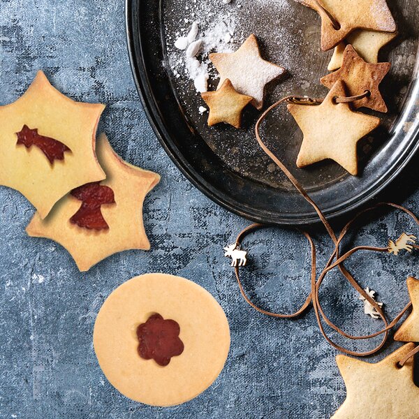 Vykrajovačka kolečko s kytičkou