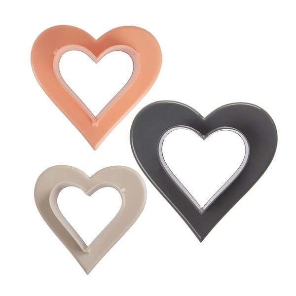 Vykrajovačka SRDCE sada 3 ks