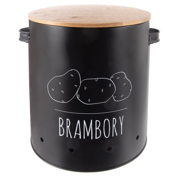 Dóza pr. 22,5 cm Brambory BLACK