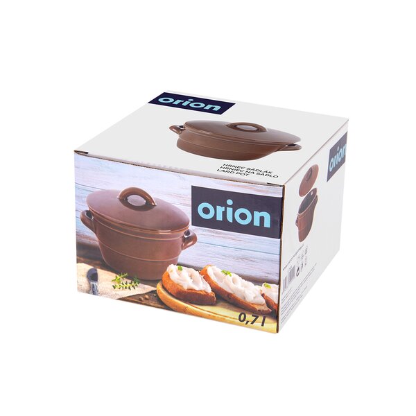 Sádlák s víkem 0,7 l