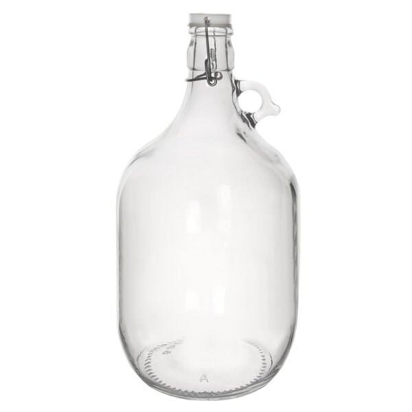 Demižon s klip uzávěrem 5 l