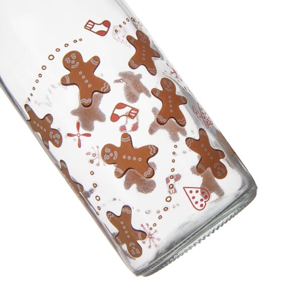 Láhev s klip uzávěrem PERNÍČEK 0,52 l 