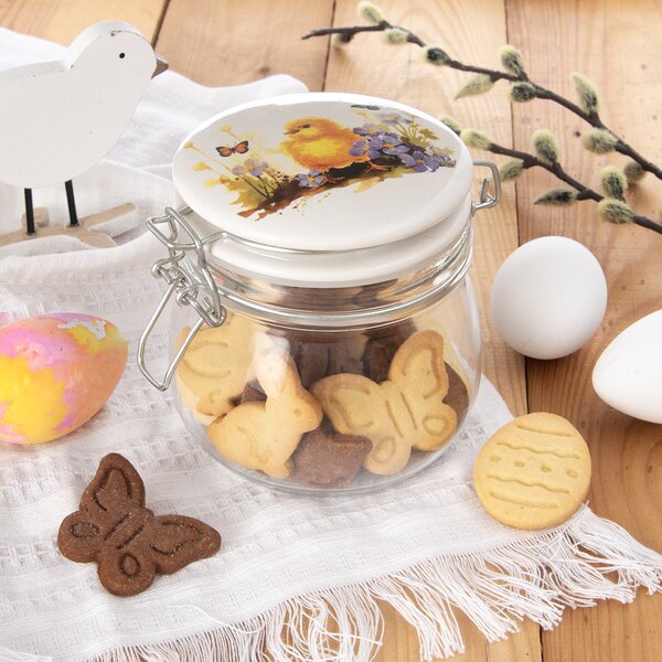 Dóza s klipovým uzávěrem JARO kuře 0,5 l